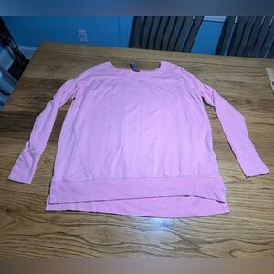 Sweaty Betty Pink Active Crewneck Pullover Sweatshirt Size X-Small